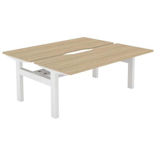 Altura Fixed Height Back-to-Back 2P Workstation