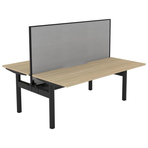 Altura Fixed Height Back-to-Back 2P Workstation