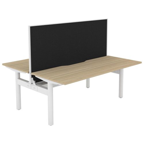 Altura Fixed Height Back-to-Back 2P Workstation
