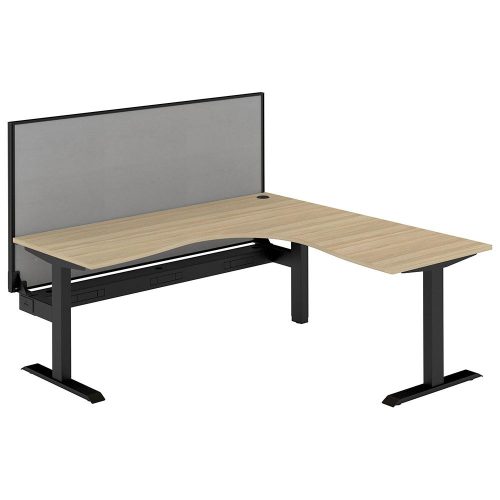 Altura Fixed Height L-Shape Workstation