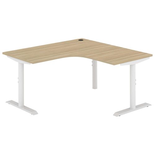 Altura Fixed Height L-Shape Workstation