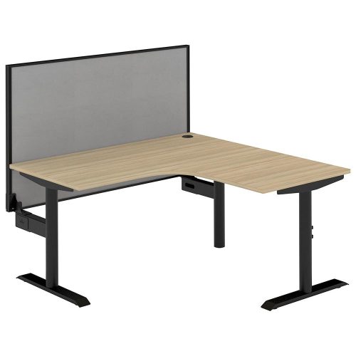 Altura Fixed Height L-Shape Workstation