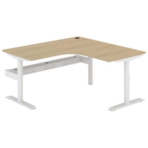 Altura Fixed Height L-Shape Workstation