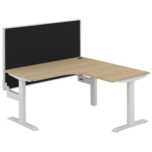 Altura Fixed Height L-Shape Workstation