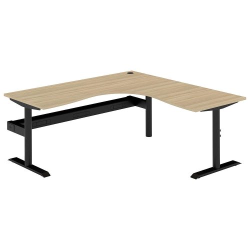 Altura Fixed Height L-Shape Workstation