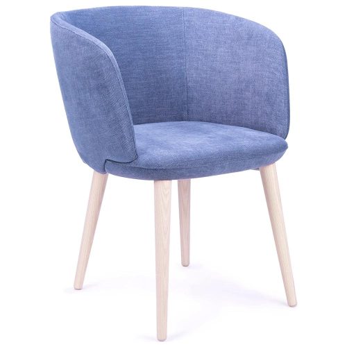 Elise Tub Chair with Timber Base