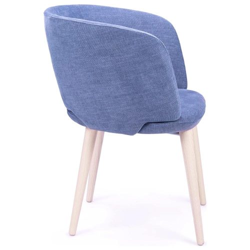 Elise Tub Chair with Timber Base