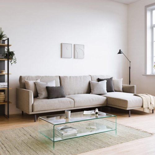 Bedarra Deluxe Glass Coffee Table