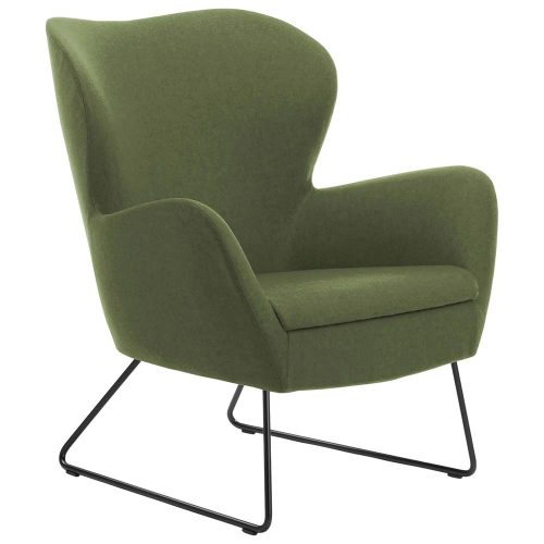Silas Armchair with Sled Base