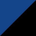 Black with Blue Back
