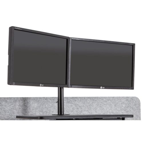 Bob Electric Desktop Sit to Stand Monitor Stand