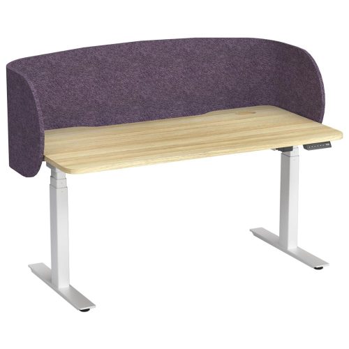 Altura Height Adjustable Desk (with Cove Acoustic Screen)