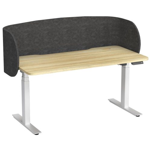Altura Height Adjustable Desk (with Cove Acoustic Screen)