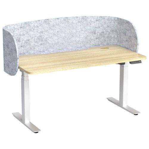 Altura Height Adjustable Desk (with Cove Acoustic Screen)
