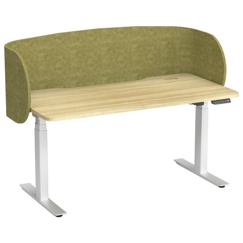 Altura Height Adjustable Desk (with Cove Acoustic Screen)