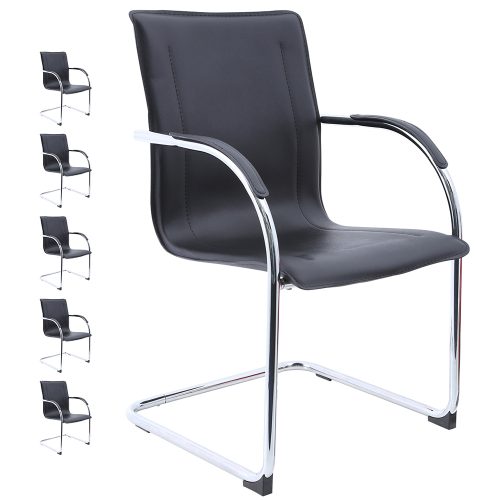 Berlin Cantilever Visitors Chair (Set of 5)