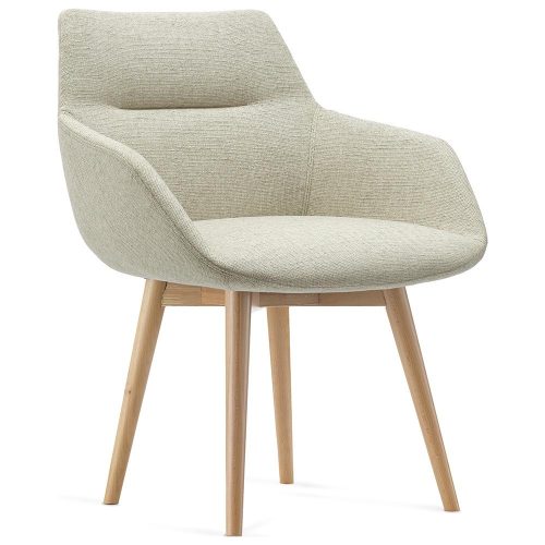 Boronia Timber Leg Visitor Chair