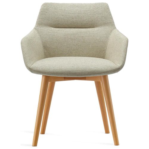 Boronia Timber Leg Visitor Chair