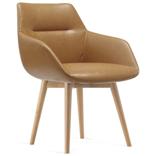 Boronia Timber Leg Visitor Chair