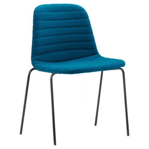 Laura Upholstered 4-Leg Visitor Chair