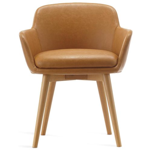 Melra Timber Leg Visitor Chair
