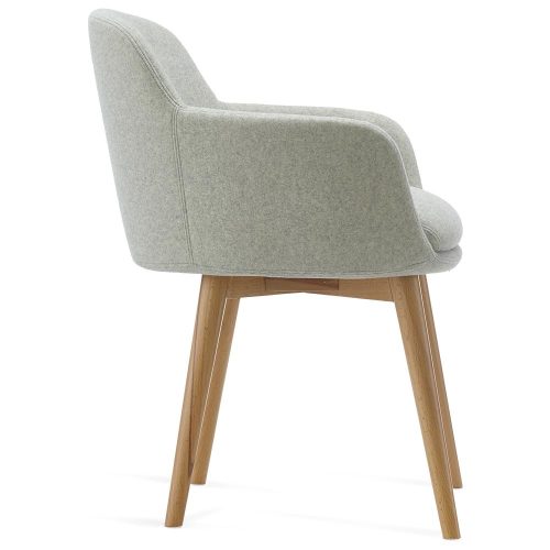 Melra Timber Leg Visitor Chair
