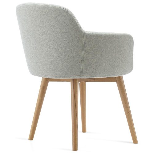 Melra Timber Leg Visitor Chair