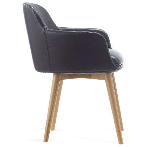 Melra Timber Leg Visitor Chair