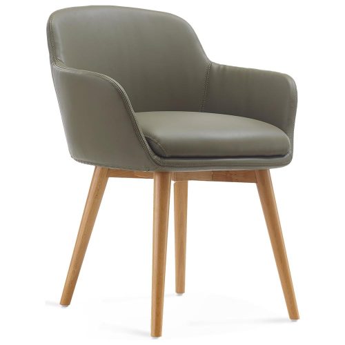 Melra Timber Leg Visitor Chair