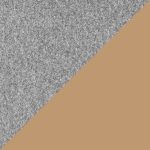 Grey Fabric / Natural Frame