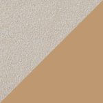 White Fabric / Natural Frame