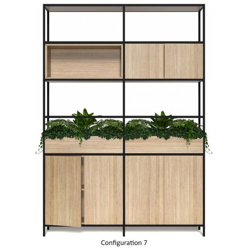 Rowan Modular Shelving - Configuration 07
