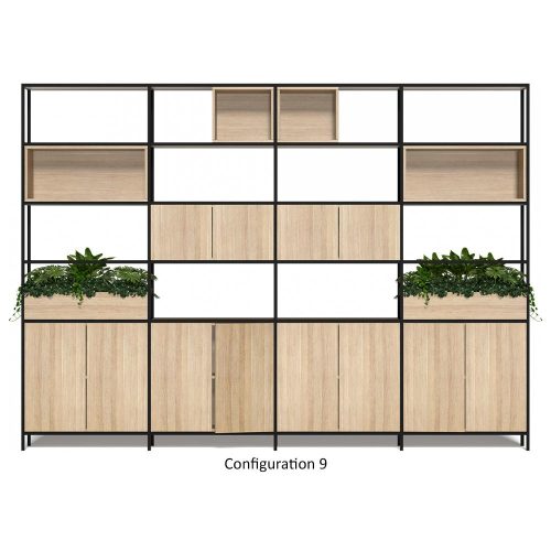 Rowan Modular Shelving Configurations