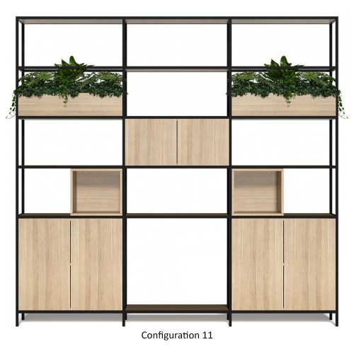 Rowan Modular Shelving Configurations