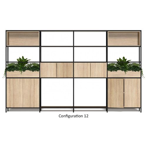 Rowan Modular Shelving Configurations