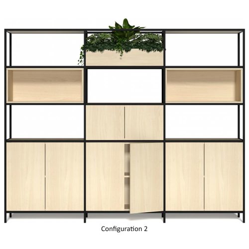 Rowan Modular Shelving Configurations