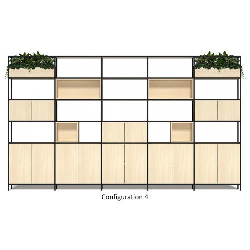 Rowan Modular Shelving Configurations