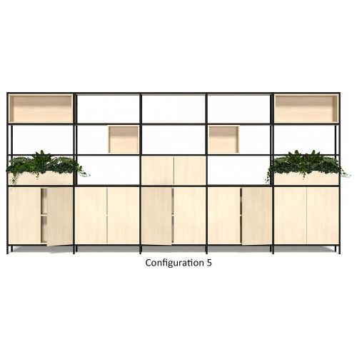 Rowan Modular Shelving Configurations
