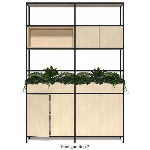 Rowan Modular Shelving Configurations