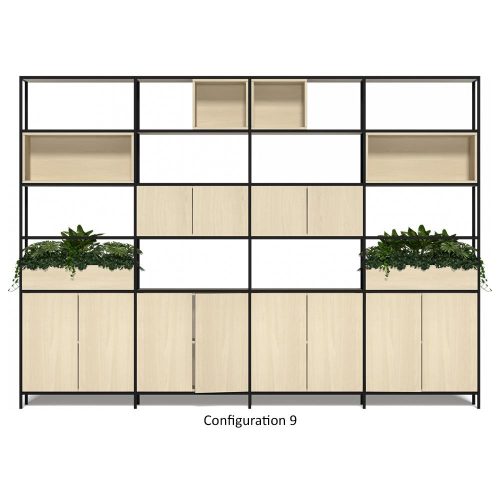 Rowan Modular Shelving Configurations