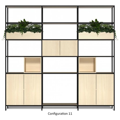 Rowan Modular Shelving Configurations