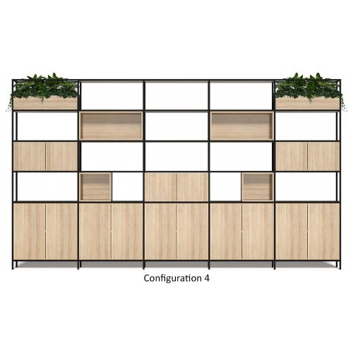 Rowan Modular Shelving Configurations