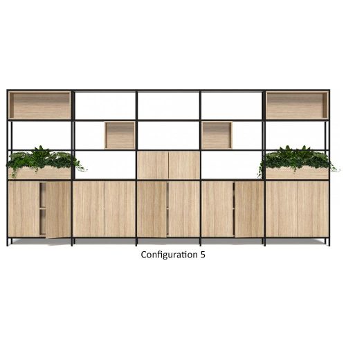 Rowan Modular Shelving Configurations
