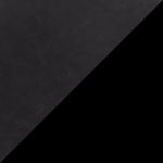 Leather-Look PU - Black / Black Frame