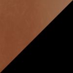 Leather-Look PU - Rust / Black Frame